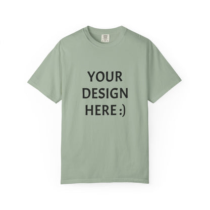 Personalized Design T-Shirt — Customizable Garment-Dyed Tee