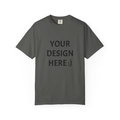 Personalized Design T-Shirt — Customizable Garment-Dyed Tee