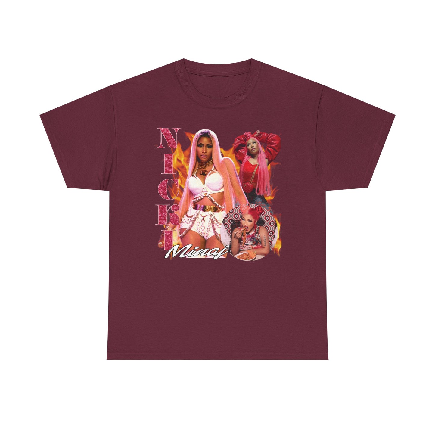 Collage Graphic Tee — Retro Pop Icon Music T-Shirt