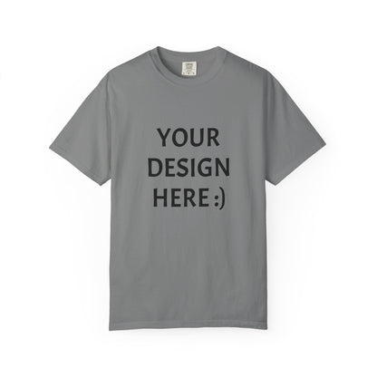 Personalized Design T-Shirt — Customizable Garment-Dyed Tee