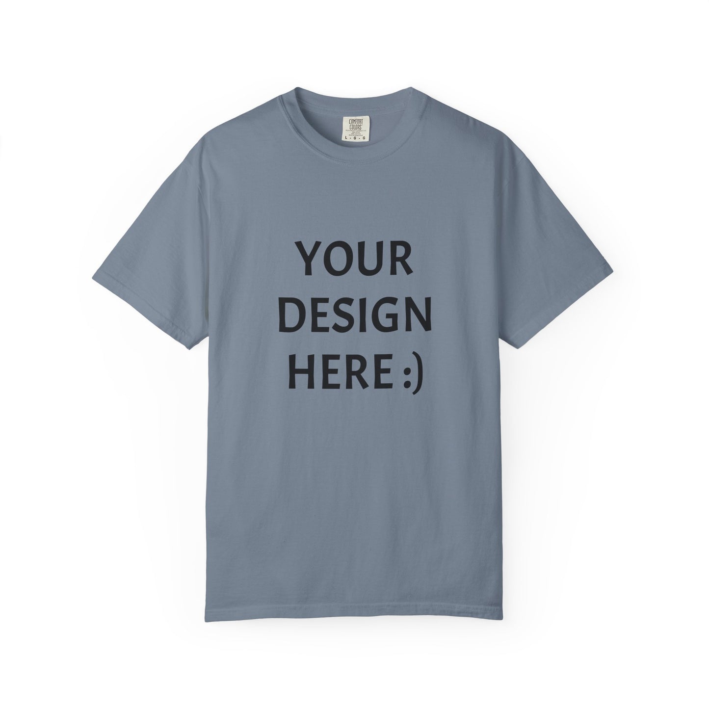 Personalized Design T-Shirt — Customizable Garment-Dyed Tee