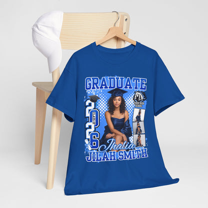 Graduate 2026 Custom Photo T-Shirt — Personalized Name & Picture Keepsake