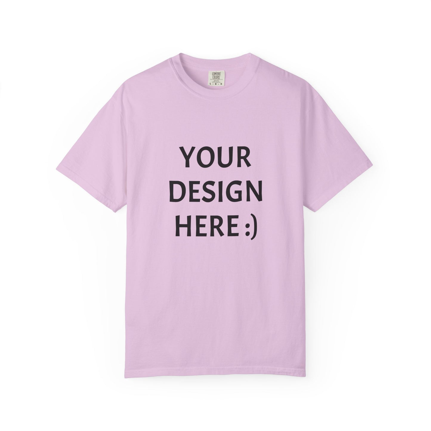 Personalized Design T-Shirt — Customizable Garment-Dyed Tee