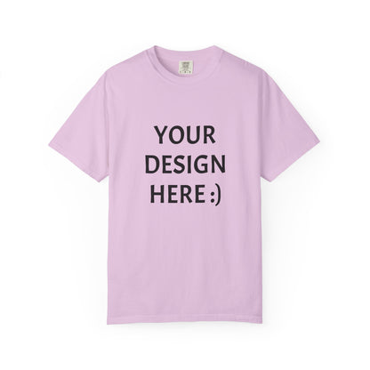 Personalized Design T-Shirt — Customizable Garment-Dyed Tee