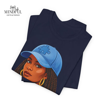 In April We Wear Blue T-Shirt — Women's April Birthday Tee