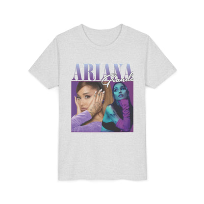 Youth Music Graphic Tee - Purple Photo Collage Design