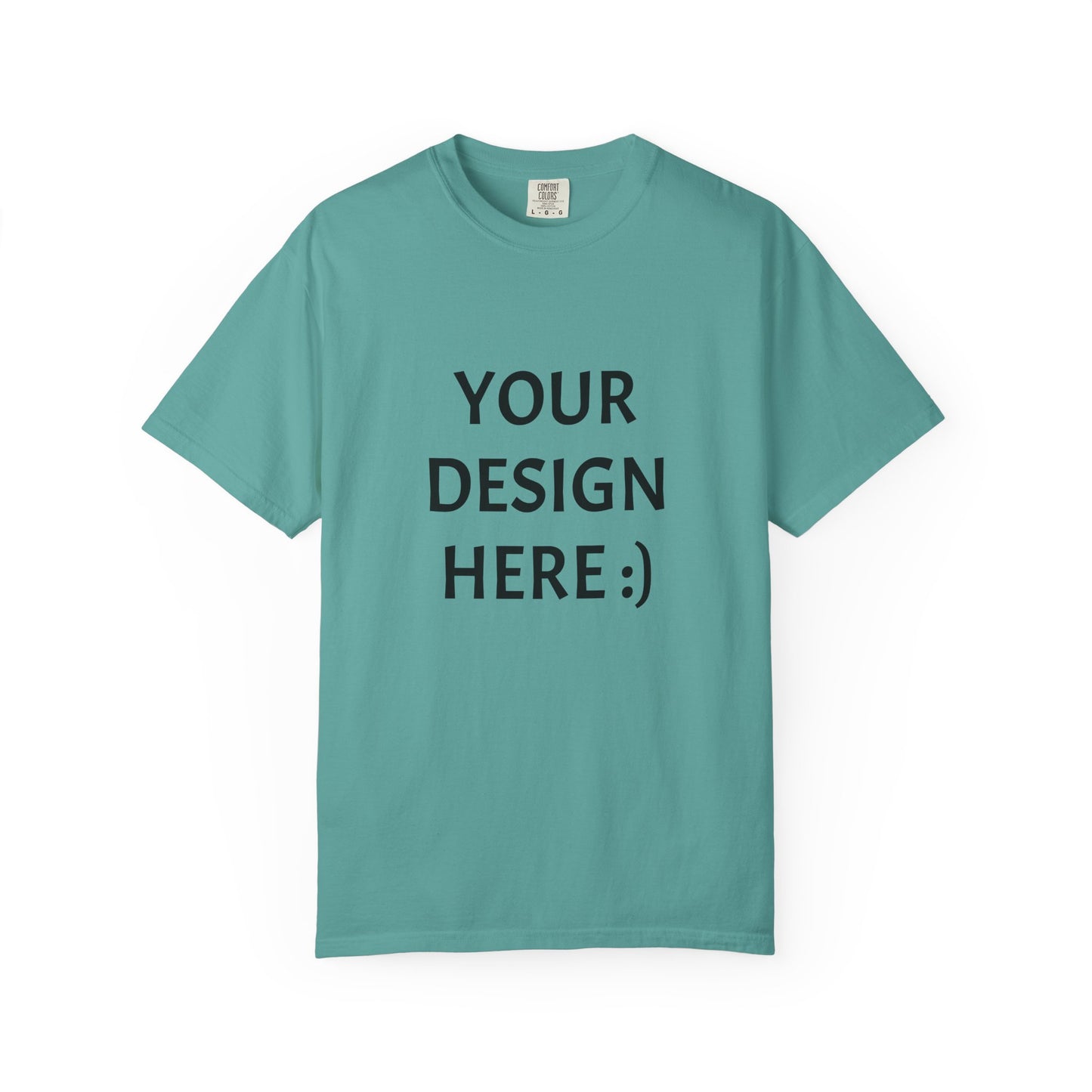 Personalized Design T-Shirt — Customizable Garment-Dyed Tee