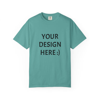 Personalized Design T-Shirt — Customizable Garment-Dyed Tee