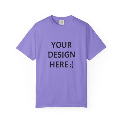 Personalized Design T-Shirt — Customizable Garment-Dyed Tee