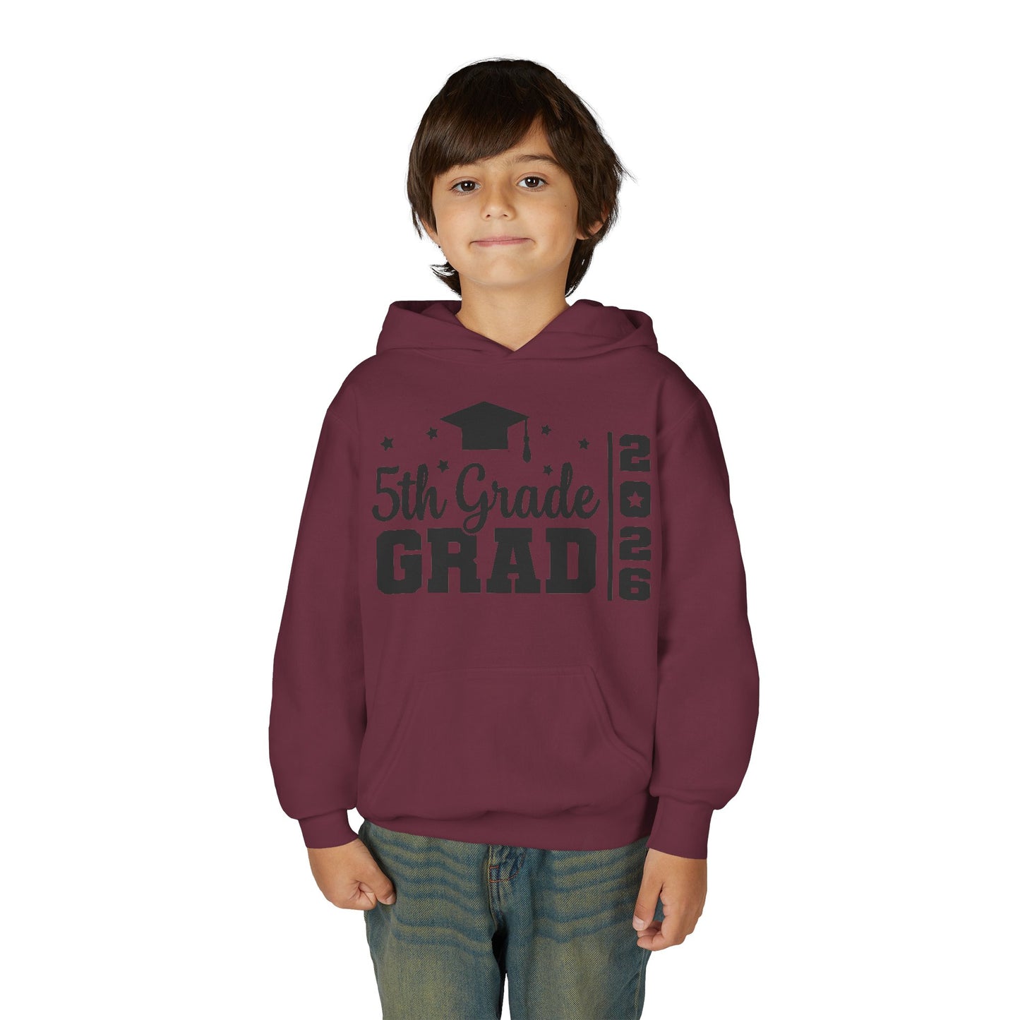5th Grade Grad 2026 Hoodie — Kids Graduation Sweatshirt