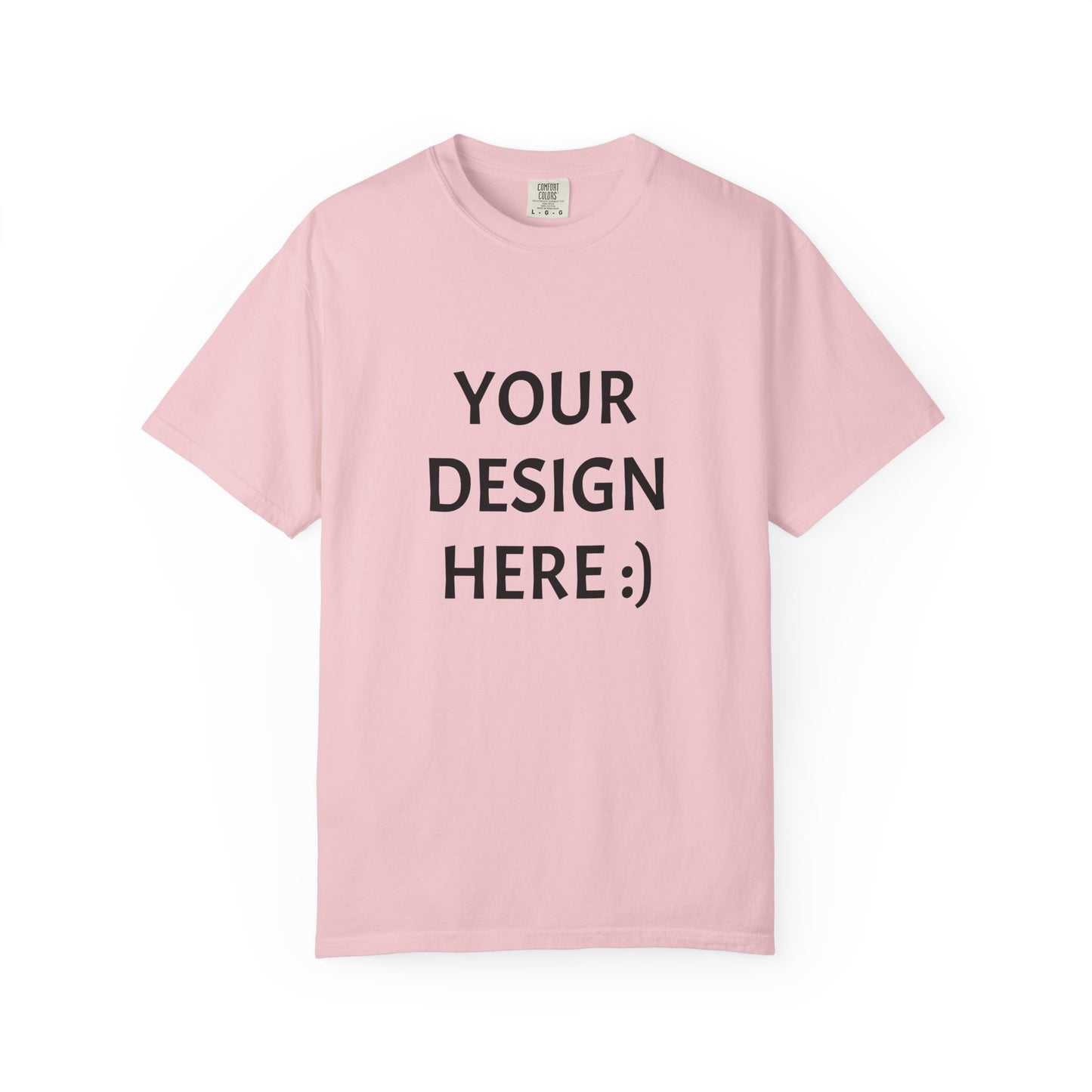Personalized Design T-Shirt — Customizable Garment-Dyed Tee