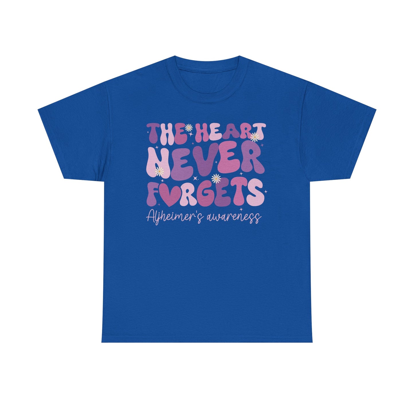 The Heart Never Forgets Tee — Brain Injury Awareness Shirt