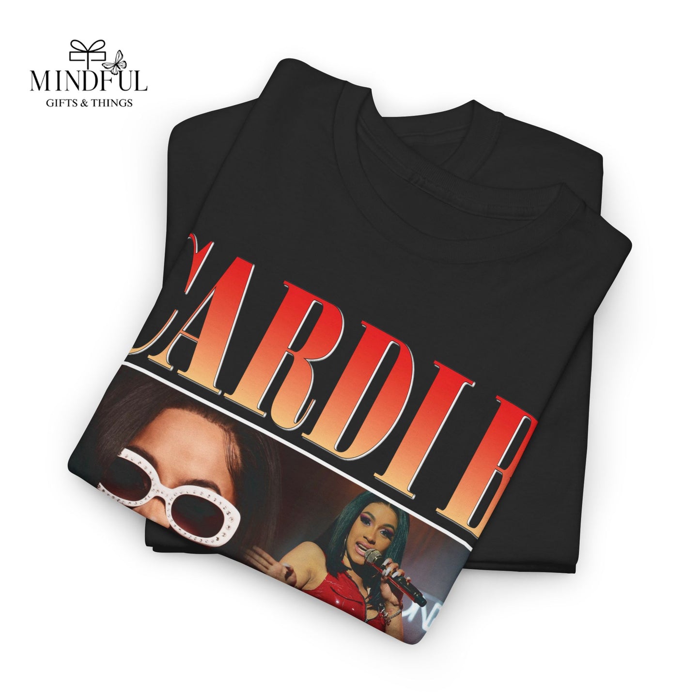 Graphic Tee — Retro Photo Collage Music Artist Design