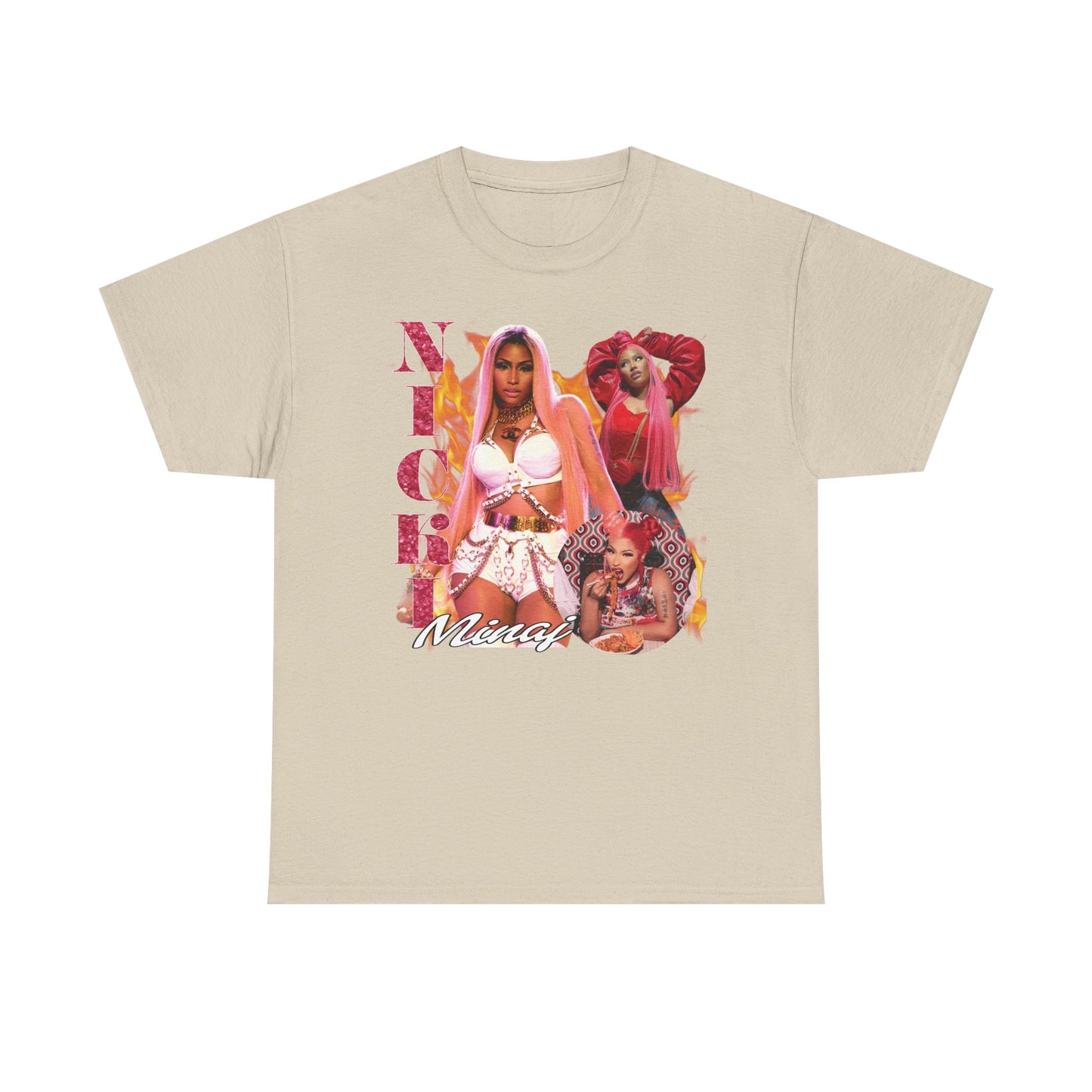 Collage Graphic Tee — Retro Pop Icon Music T-Shirt