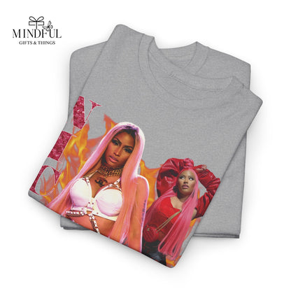 Collage Graphic Tee — Retro Pop Icon Music T-Shirt