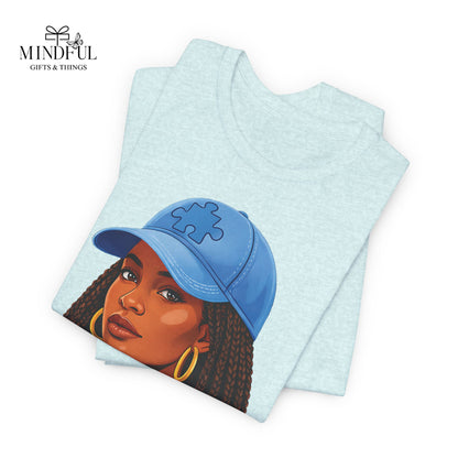In April We Wear Blue T-Shirt — Women's April Birthday Tee