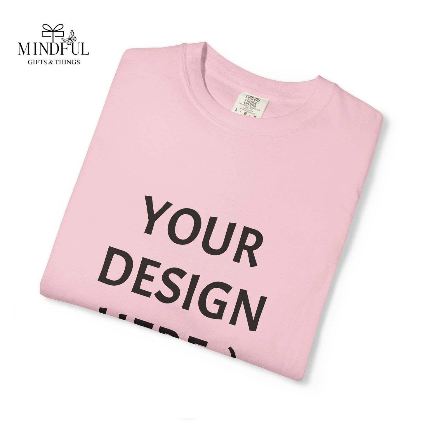 Personalized Design T-Shirt — Customizable Garment-Dyed Tee