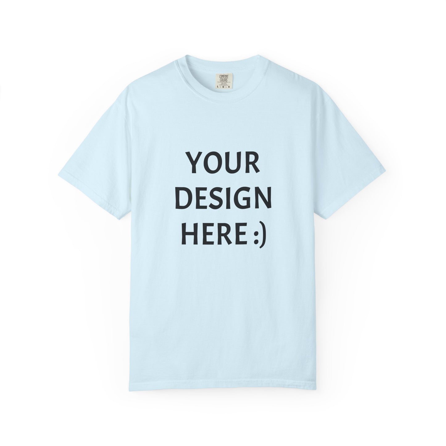 Personalized Design T-Shirt — Customizable Garment-Dyed Tee