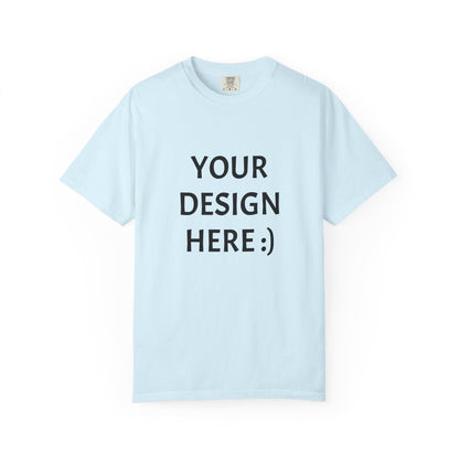 Personalized Design T-Shirt — Customizable Garment-Dyed Tee