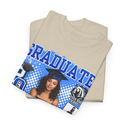 Graduate 2026 Custom Photo T-Shirt — Personalized Name & Picture Keepsake