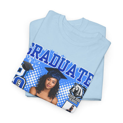 Graduate 2026 Custom Photo T-Shirt — Personalized Name & Picture Keepsake