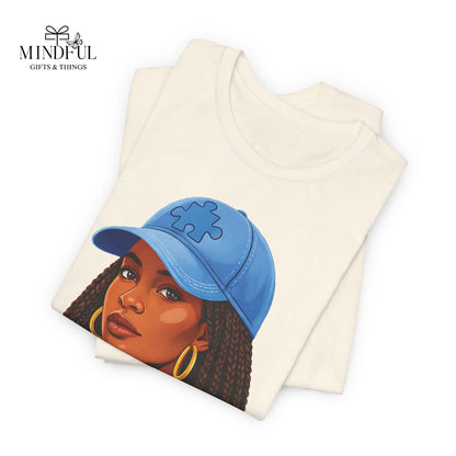 In April We Wear Blue T-Shirt — Women's April Birthday Tee