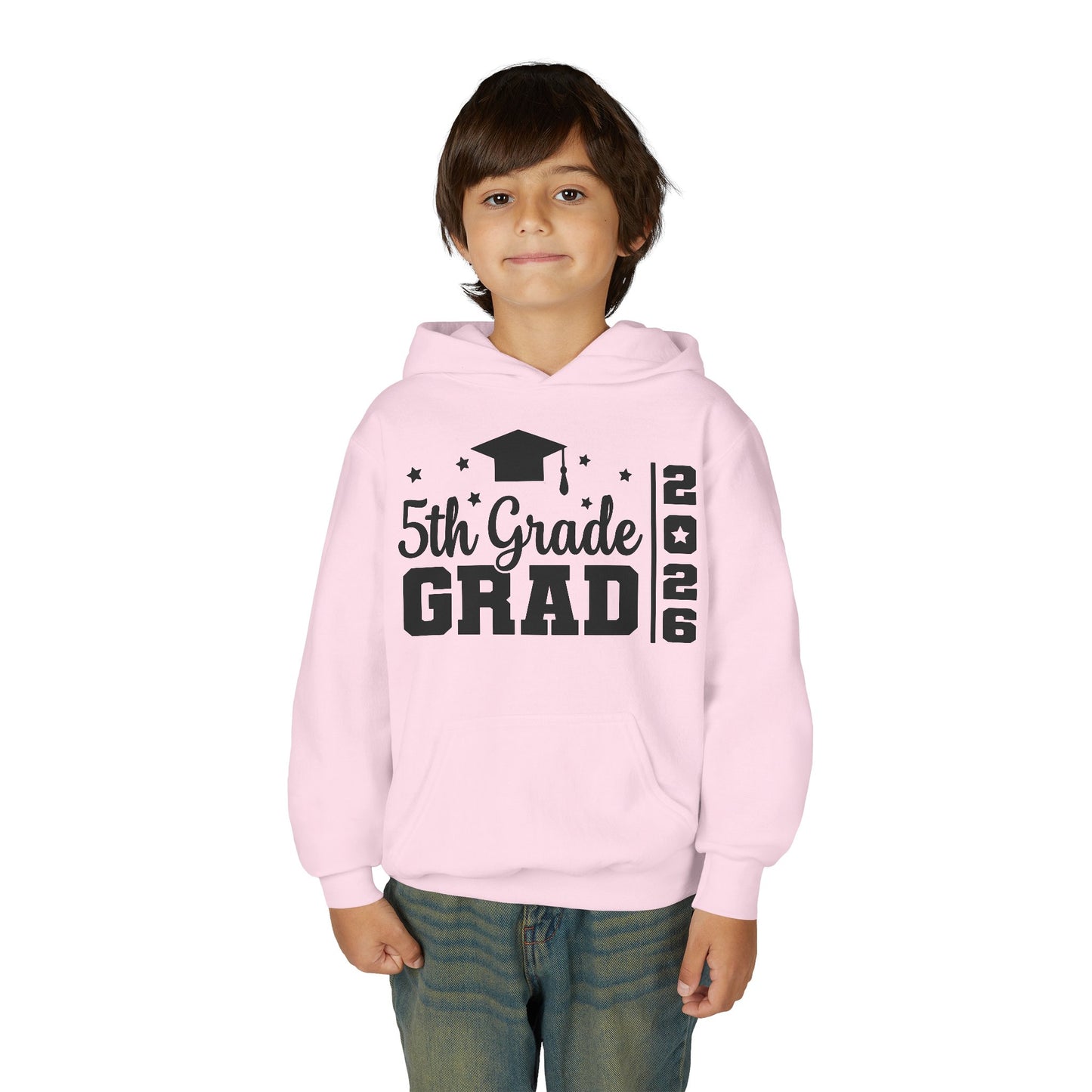 5th Grade Grad 2026 Hoodie — Kids Graduation Sweatshirt