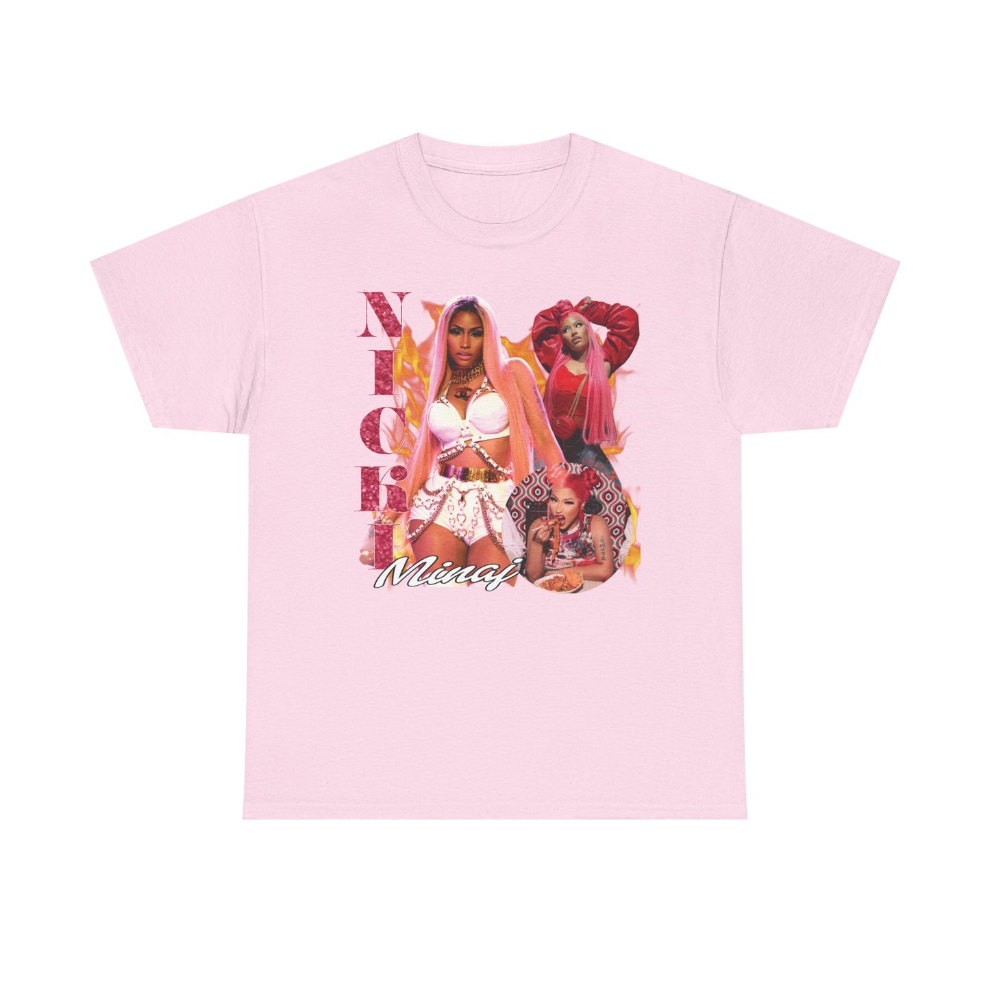 Collage Graphic Tee — Retro Pop Icon Music T-Shirt