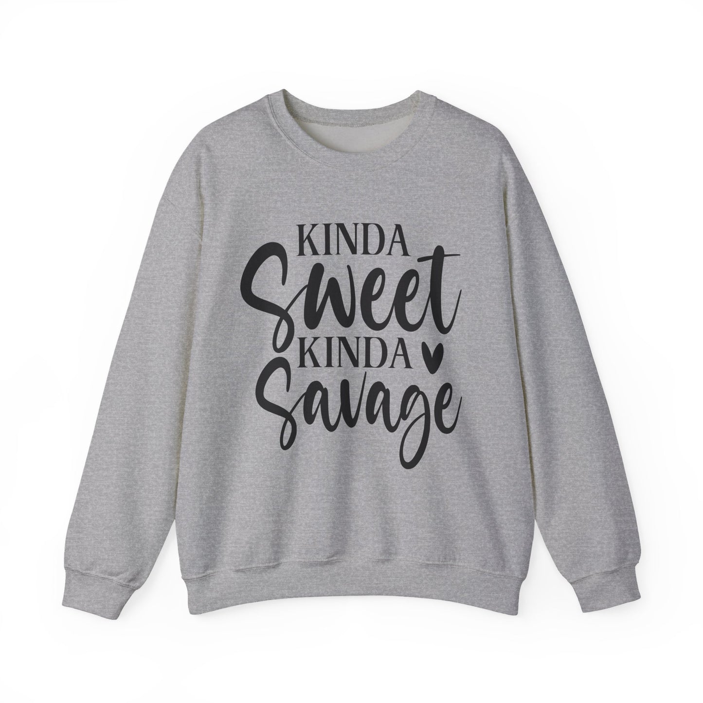 Kinda Sweet Kinda Savage Crewneck Sweatshirt