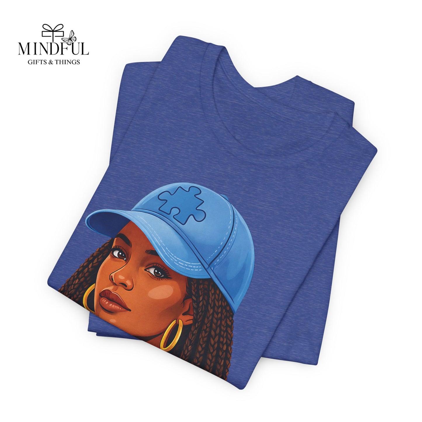 In April We Wear Blue T-Shirt — Women's April Birthday Tee
