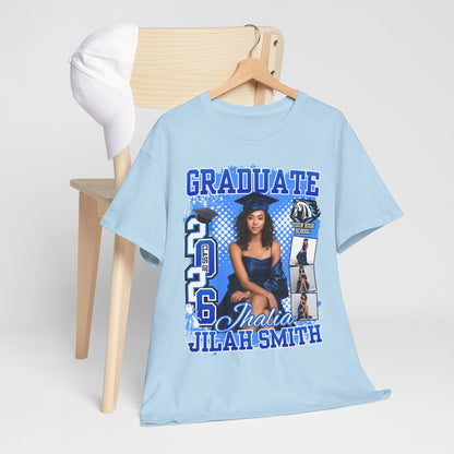 Graduate 2026 Custom Photo T-Shirt — Personalized Name & Picture Keepsake