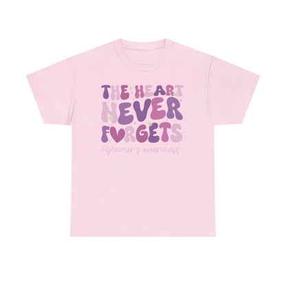 The Heart Never Forgets Tee — Brain Injury Awareness Shirt