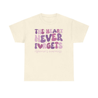 The Heart Never Forgets Tee — Brain Injury Awareness Shirt