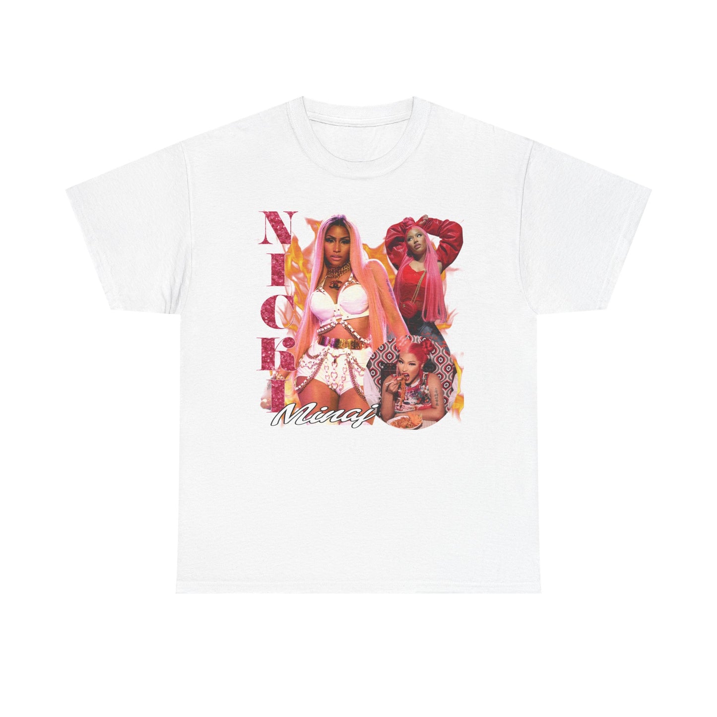 Collage Graphic Tee — Retro Pop Icon Music T-Shirt