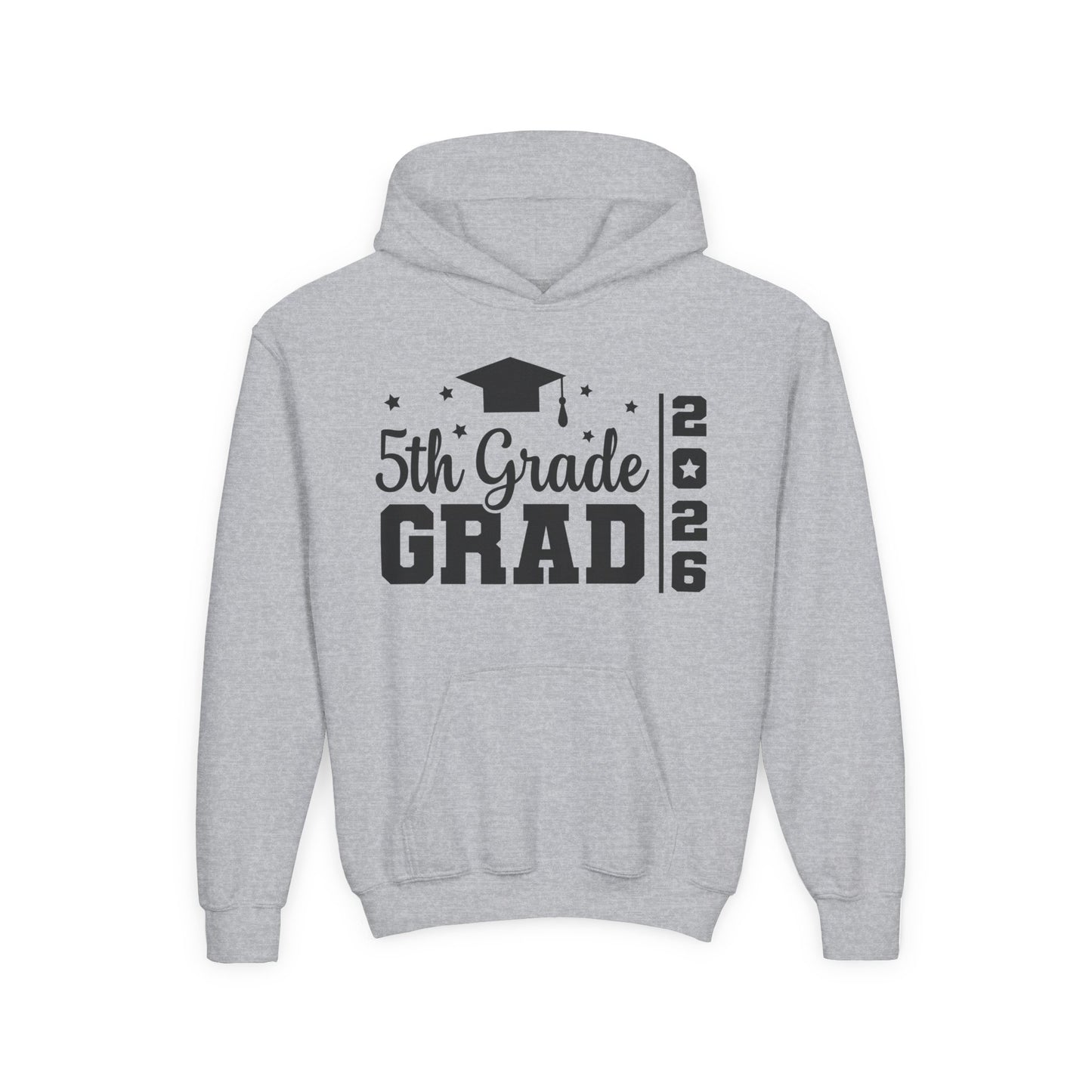 5th Grade Grad 2026 Hoodie — Kids Graduation Sweatshirt