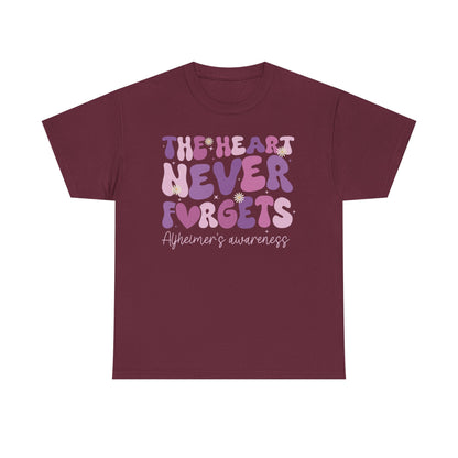 The Heart Never Forgets Tee — Brain Injury Awareness Shirt