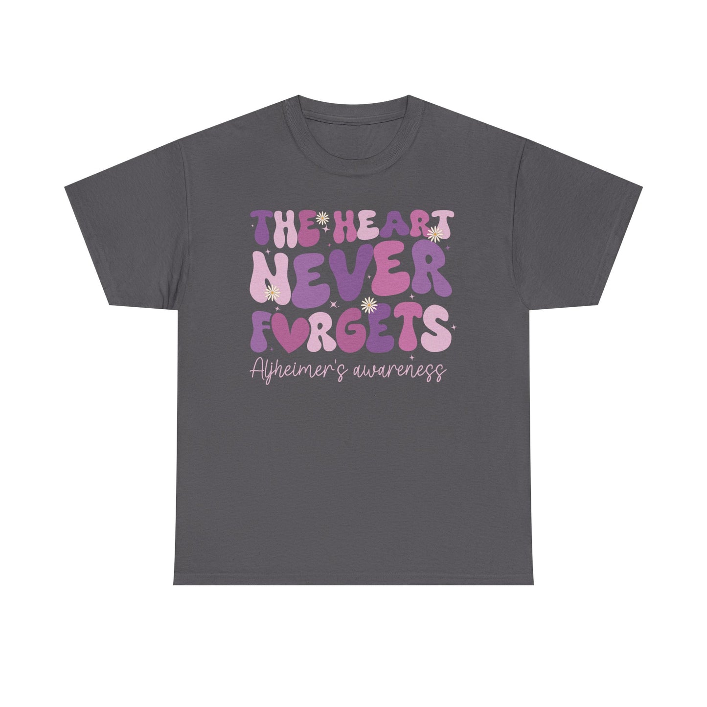 The Heart Never Forgets Tee — Brain Injury Awareness Shirt