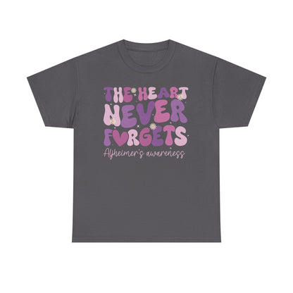 The Heart Never Forgets Tee — Brain Injury Awareness Shirt