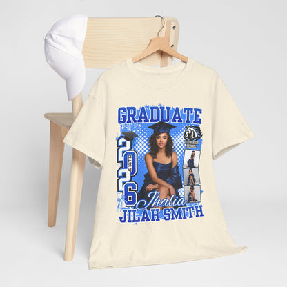 Graduate 2026 Custom Photo T-Shirt — Personalized Name & Picture Keepsake