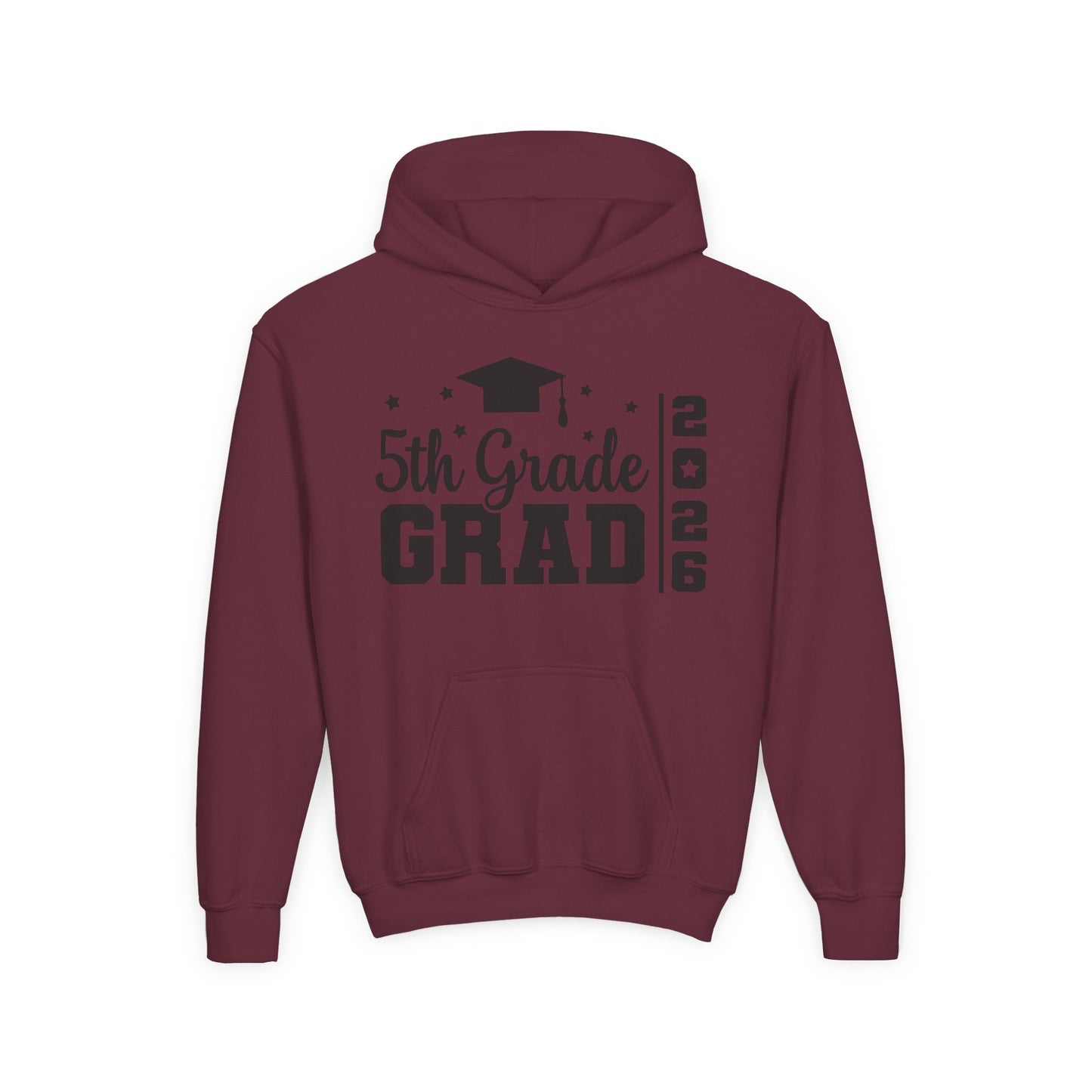5th Grade Grad 2026 Hoodie — Kids Graduation Sweatshirt