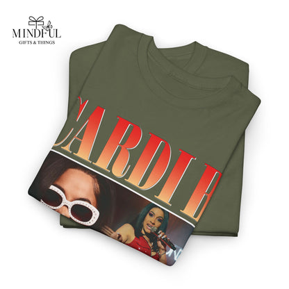 Graphic Tee — Retro Photo Collage Music Artist Design