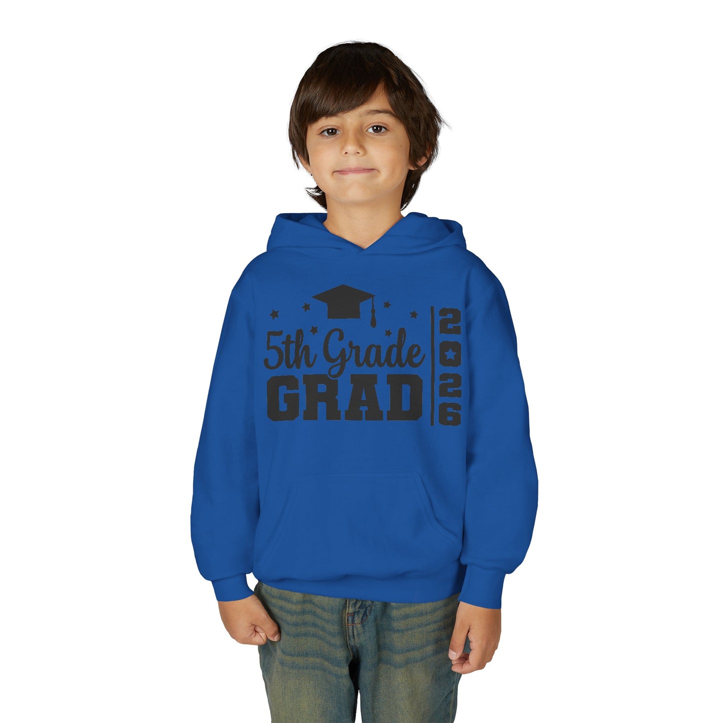 5th Grade Grad 2026 Hoodie — Kids Graduation Sweatshirt