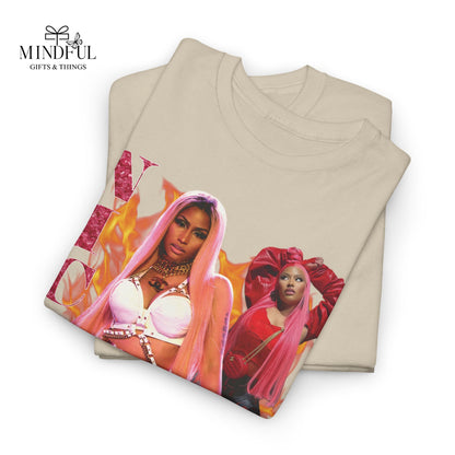 Collage Graphic Tee — Retro Pop Icon Music T-Shirt