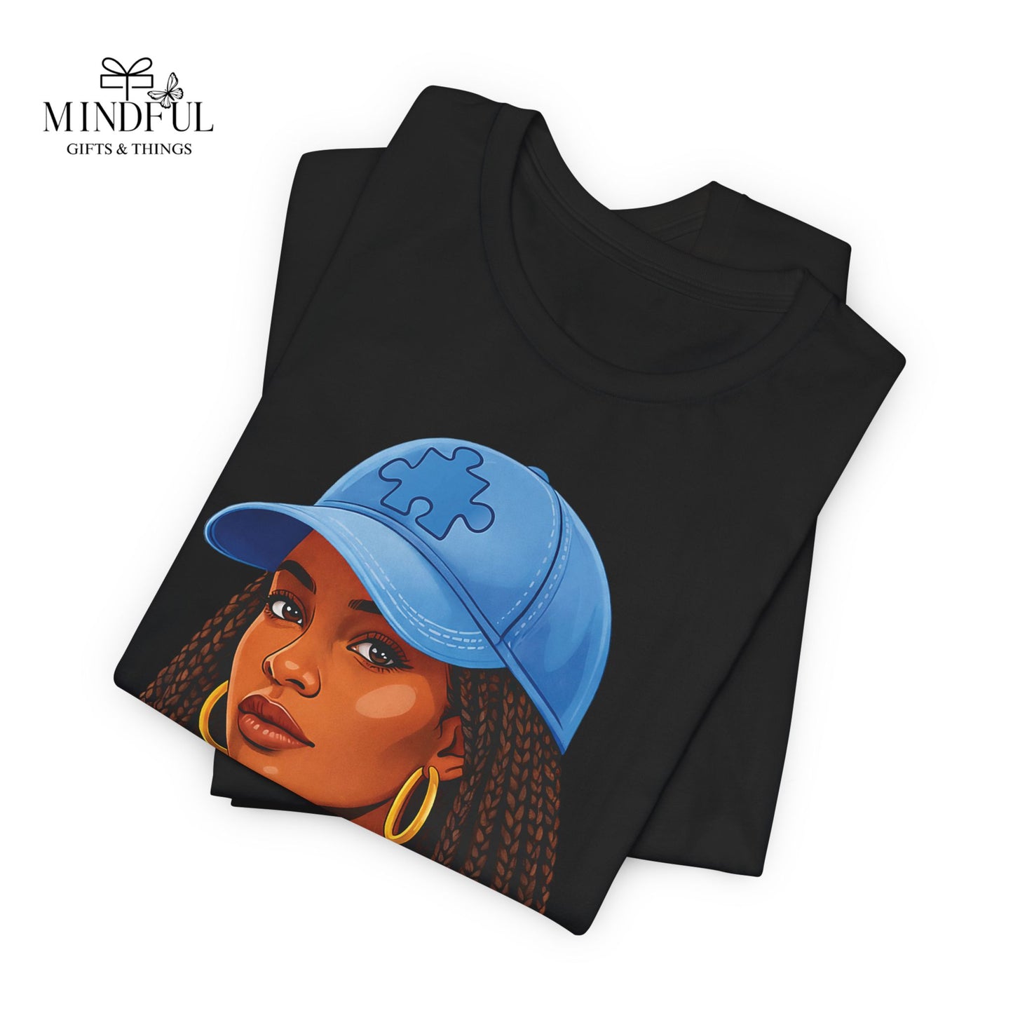 In April We Wear Blue T-Shirt — Women's April Birthday Tee