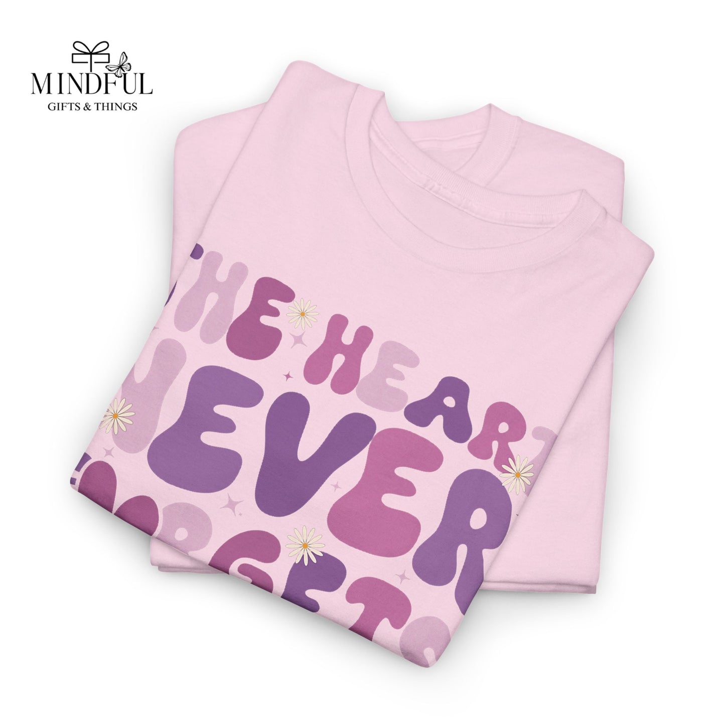 The Heart Never Forgets Tee — Brain Injury Awareness Shirt
