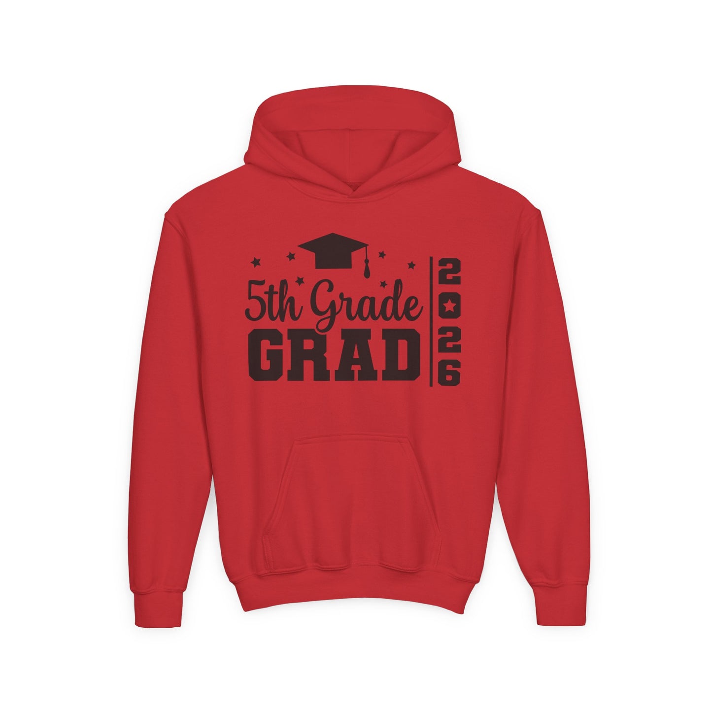 5th Grade Grad 2026 Hoodie — Kids Graduation Sweatshirt