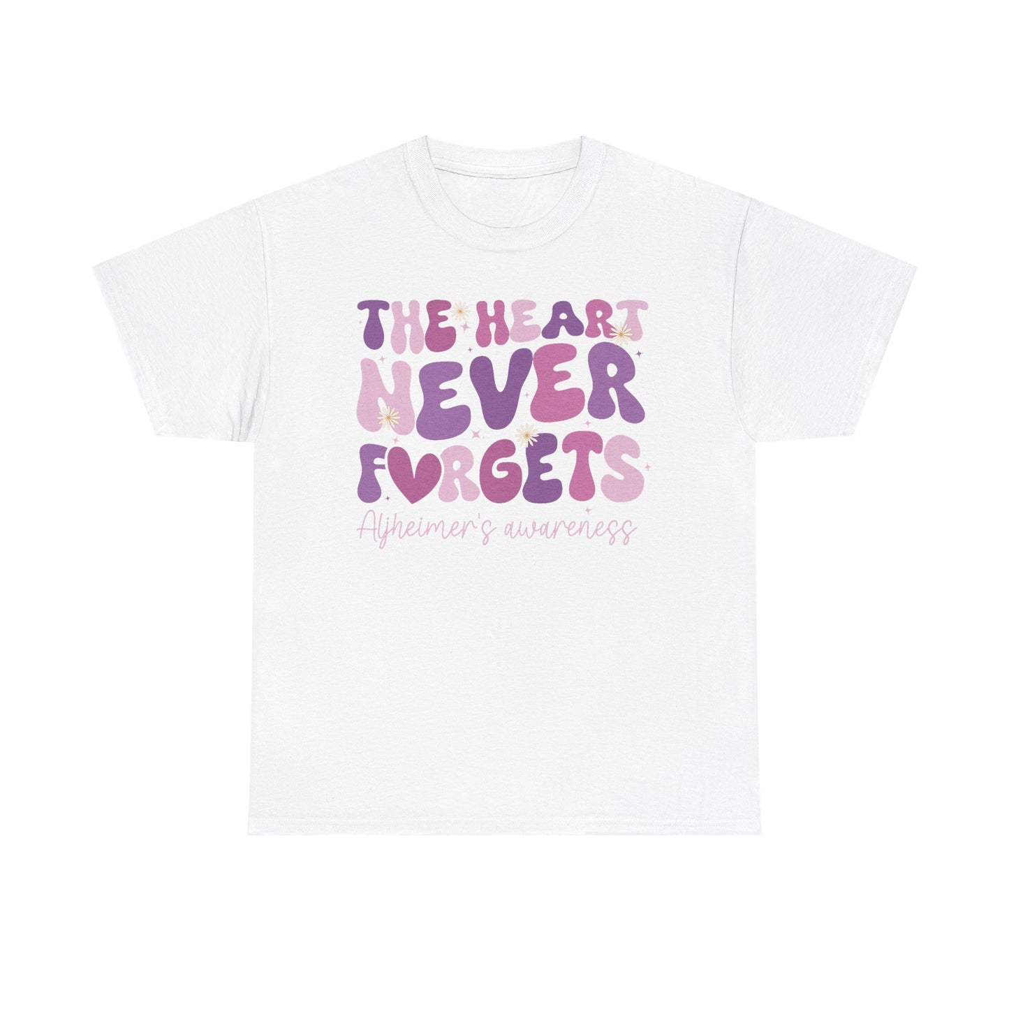 The Heart Never Forgets Tee — Brain Injury Awareness Shirt