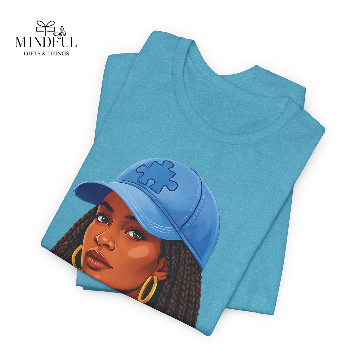 In April We Wear Blue T-Shirt — Women's April Birthday Tee