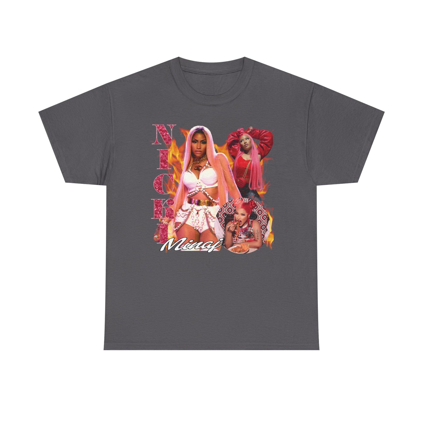 Collage Graphic Tee — Retro Pop Icon Music T-Shirt