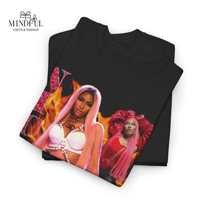 Collage Graphic Tee — Retro Pop Icon Music T-Shirt